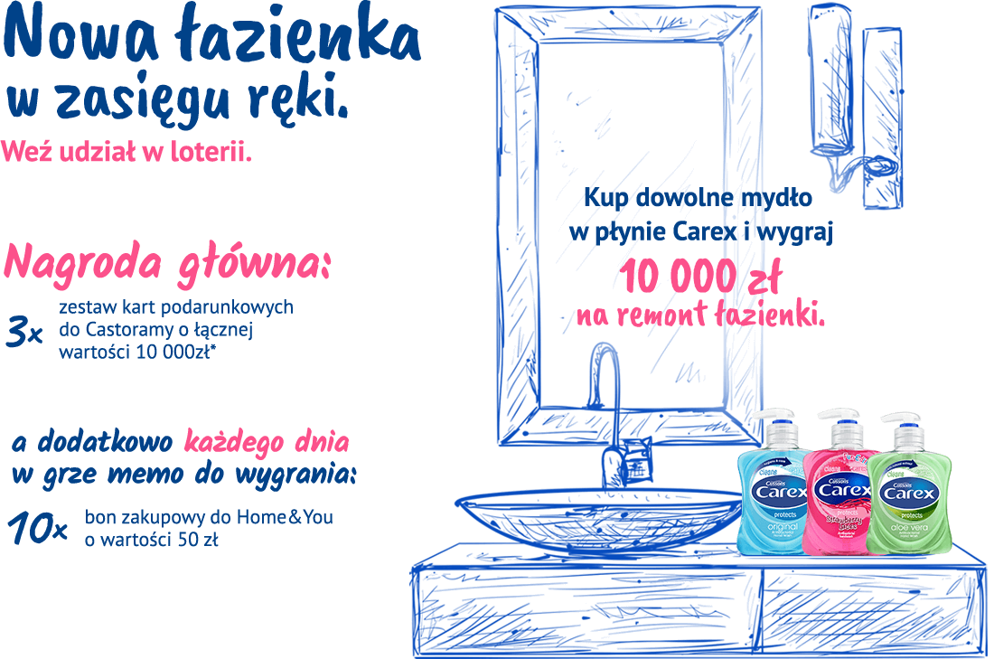 Nowa łazienka w zasiegu ręki. Weź udział w loterii.